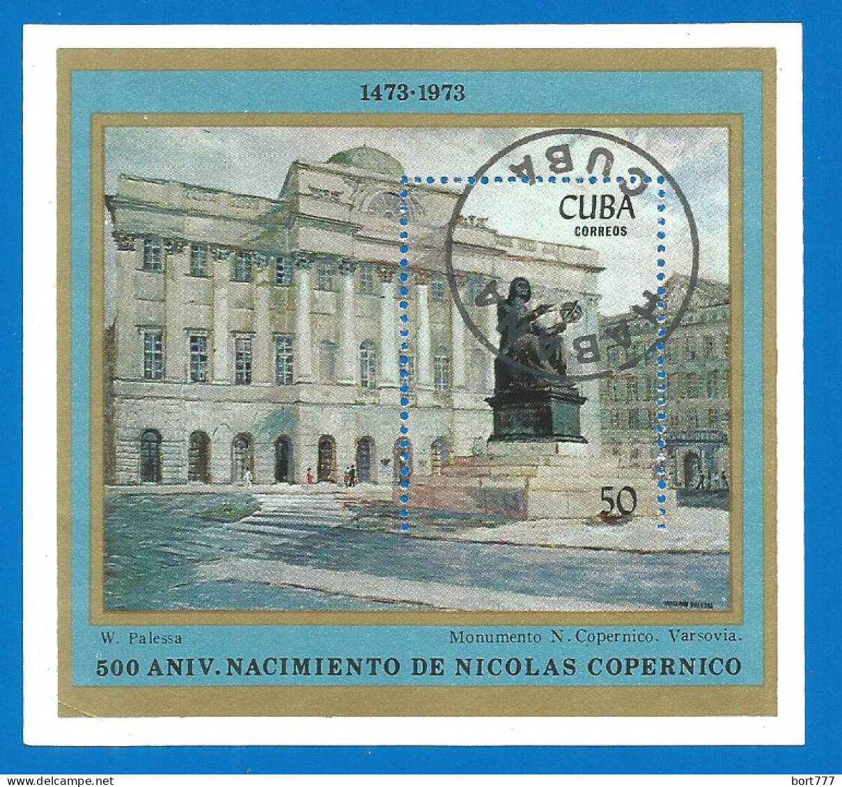 Caribbean 1973 Year , Used Block  - Blocks & Kleinbögen