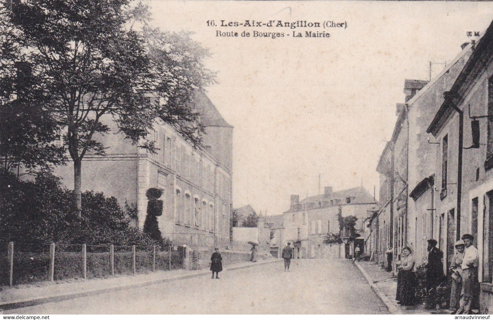 18-LES AIX D ANGILLON LA MAIRIE - Argent-sur-Sauldre