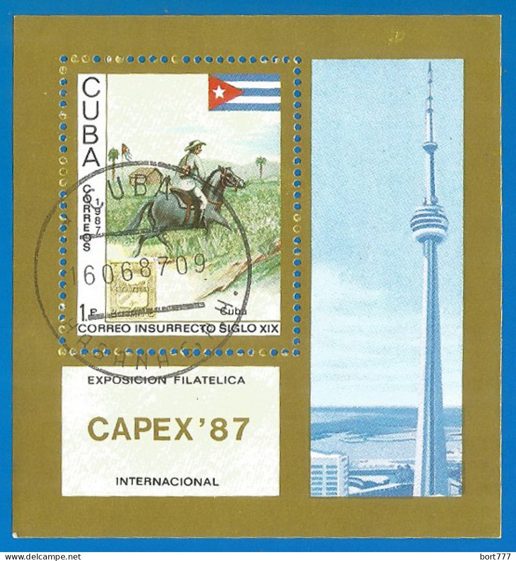 Caribbean 1987 Year , Used Block  - Blocks & Kleinbögen