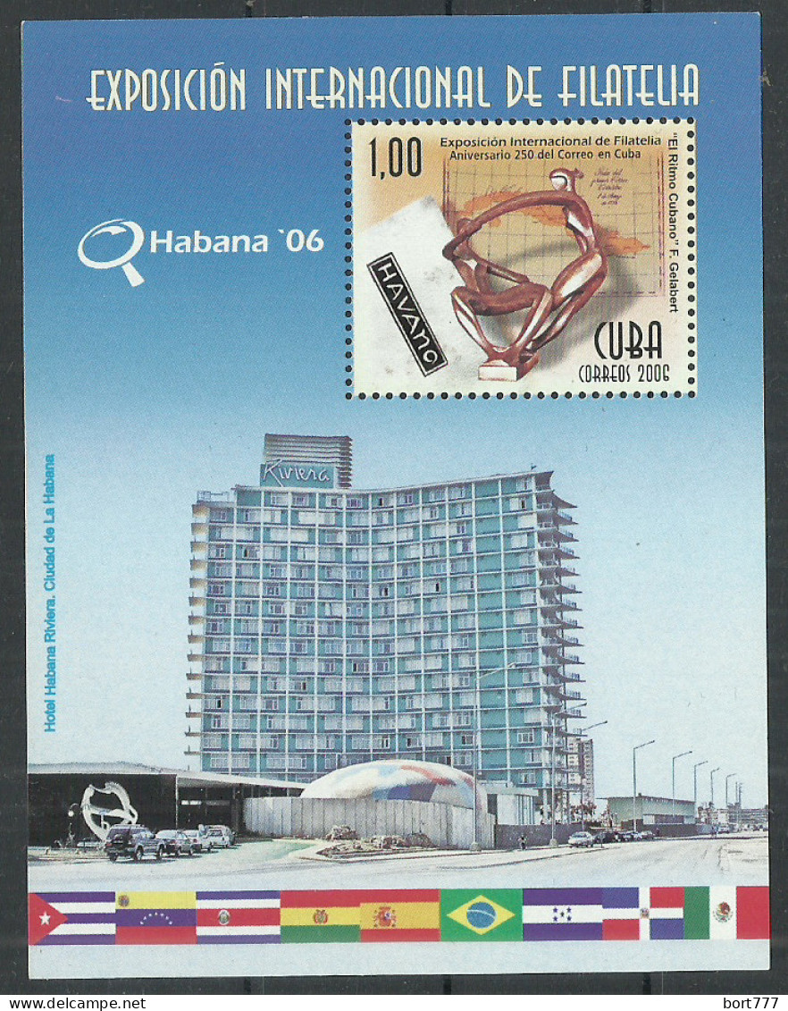 Caribbean 2006 Year., Block MNH (**) - Architecture Imperf. - Blocks & Kleinbögen