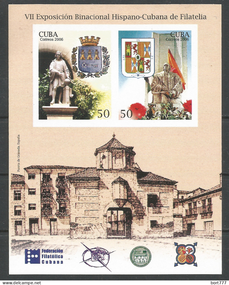 Caribbean 2006 Year., Block MNH (**) - Architecture Imperf. - Blocs-feuillets