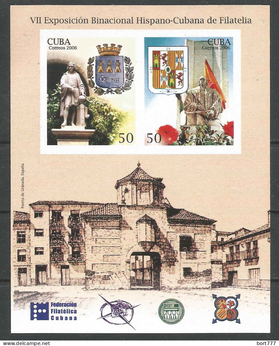 Caribbean 2006 Year., Block MNH (**) - Architecture Imperf. - Blocks & Kleinbögen