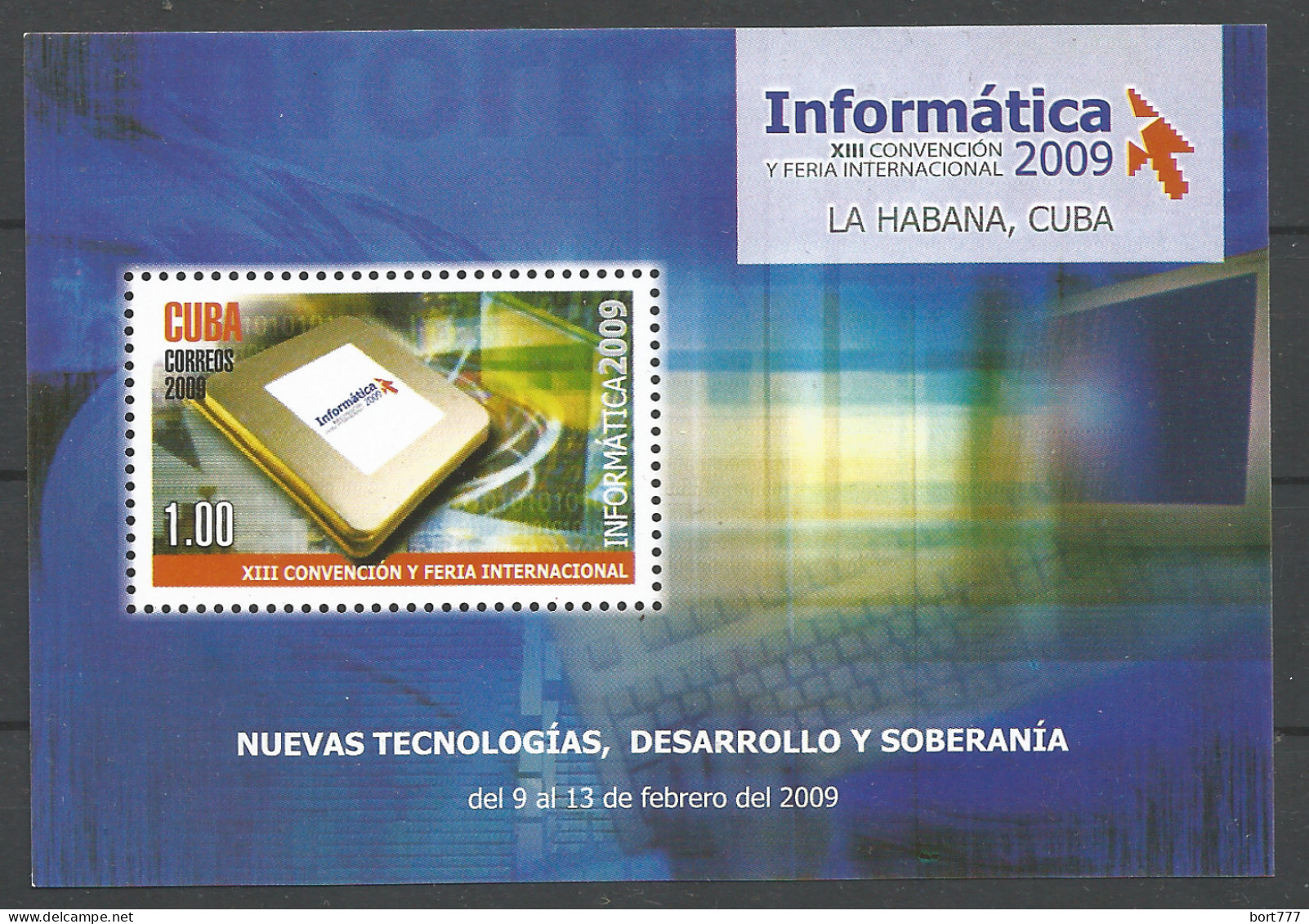 Caribbean 2009 Year., Block MNH (**) - Informatica - Hojas Y Bloques