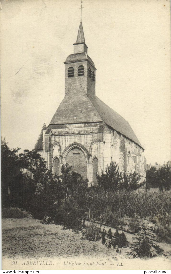 ABBEVILLE - L'EGLISE SAINT PAUL - Abbeville