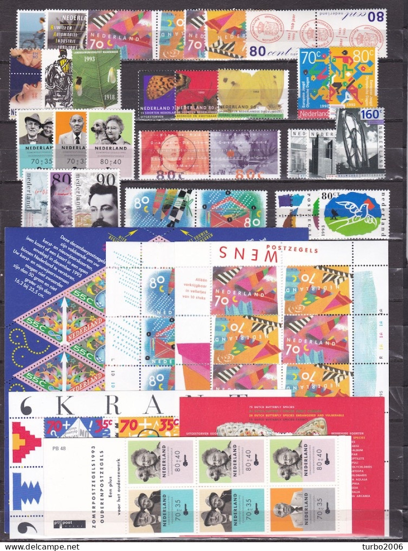 1993 Complete Postfrisse Jaargang NVPH 1544 / 1580 - Komplette Jahrgänge