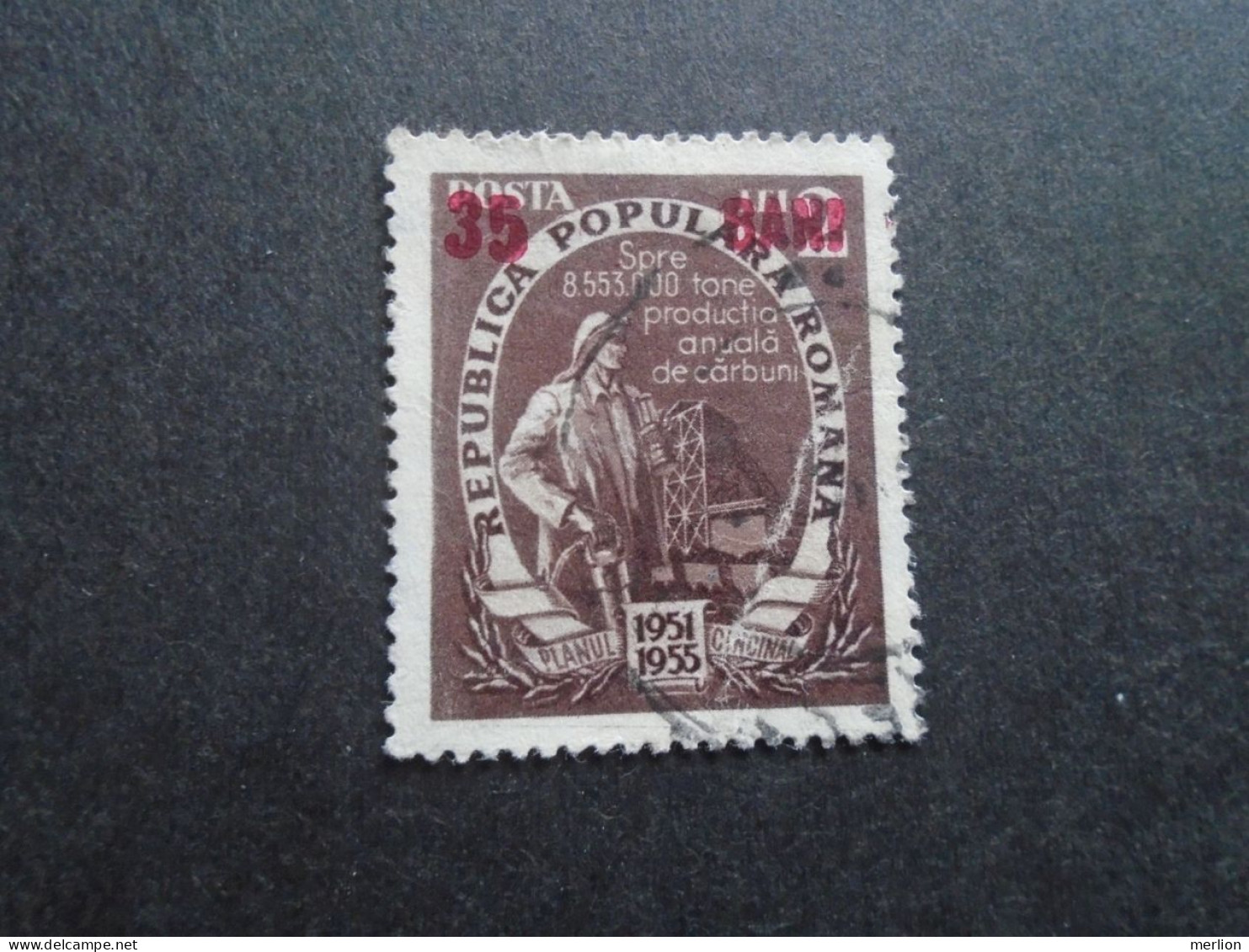 D202264   Romania  1955  Used Stamp  1354x - Gebruikt