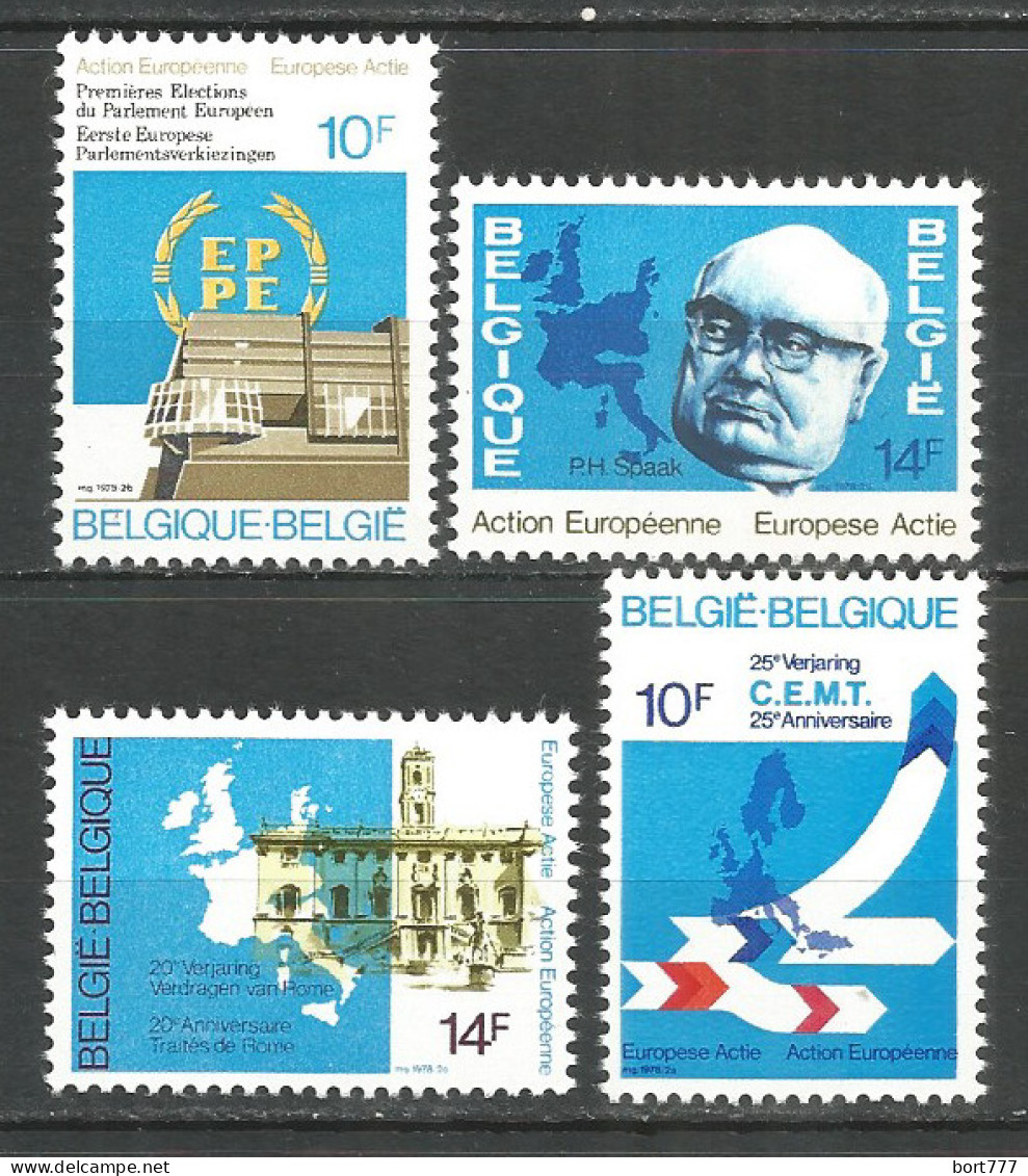 Belgium 1978 Mint Stamps MNH(**)  - Unused Stamps