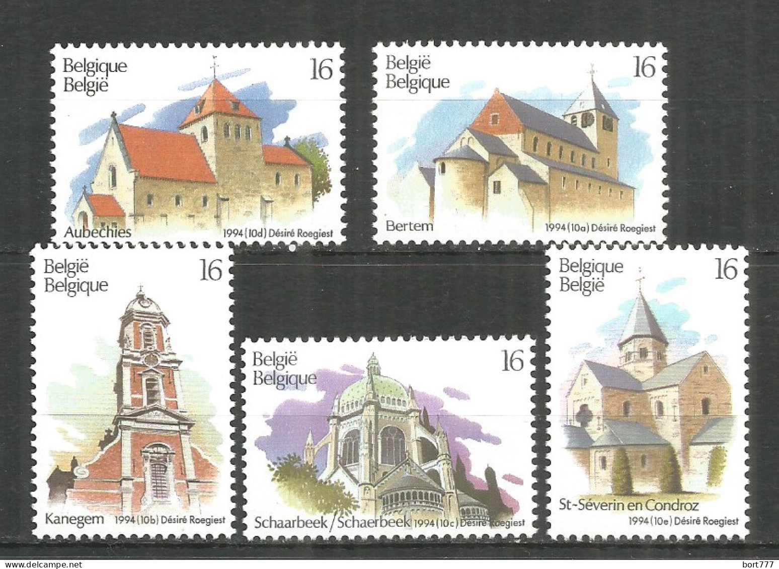 Belgium 1994 Mint Stamps MNH(**)   - Ungebraucht