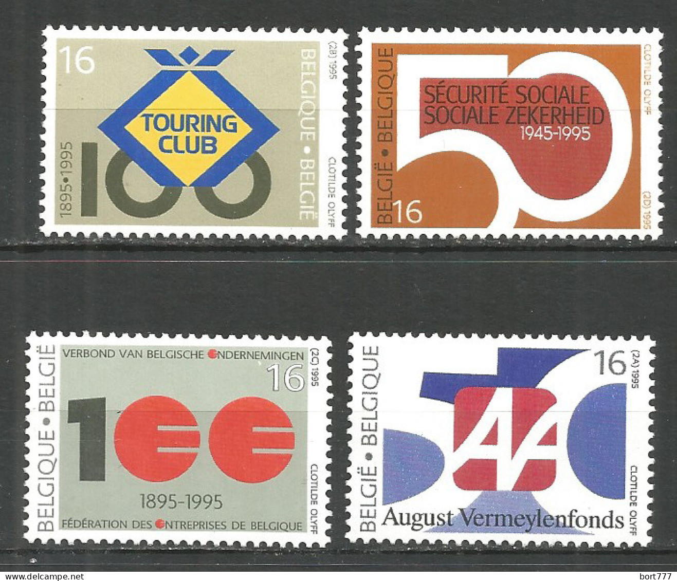 Belgium 1995 Mint Stamps MNH(**)   - Ongebruikt