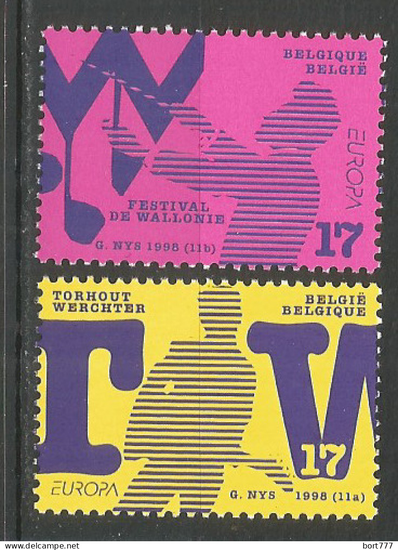 Belgium 1998 Mint Stamps MNH(**)   - Ungebraucht