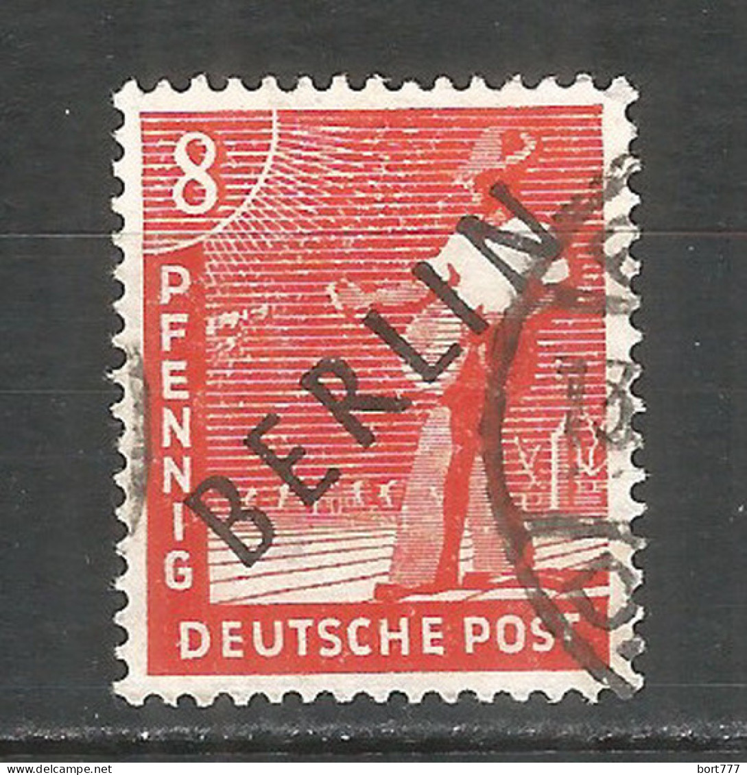 Germany Berlin 1948 Year. Used Stamp , Mi # 03  - Usati