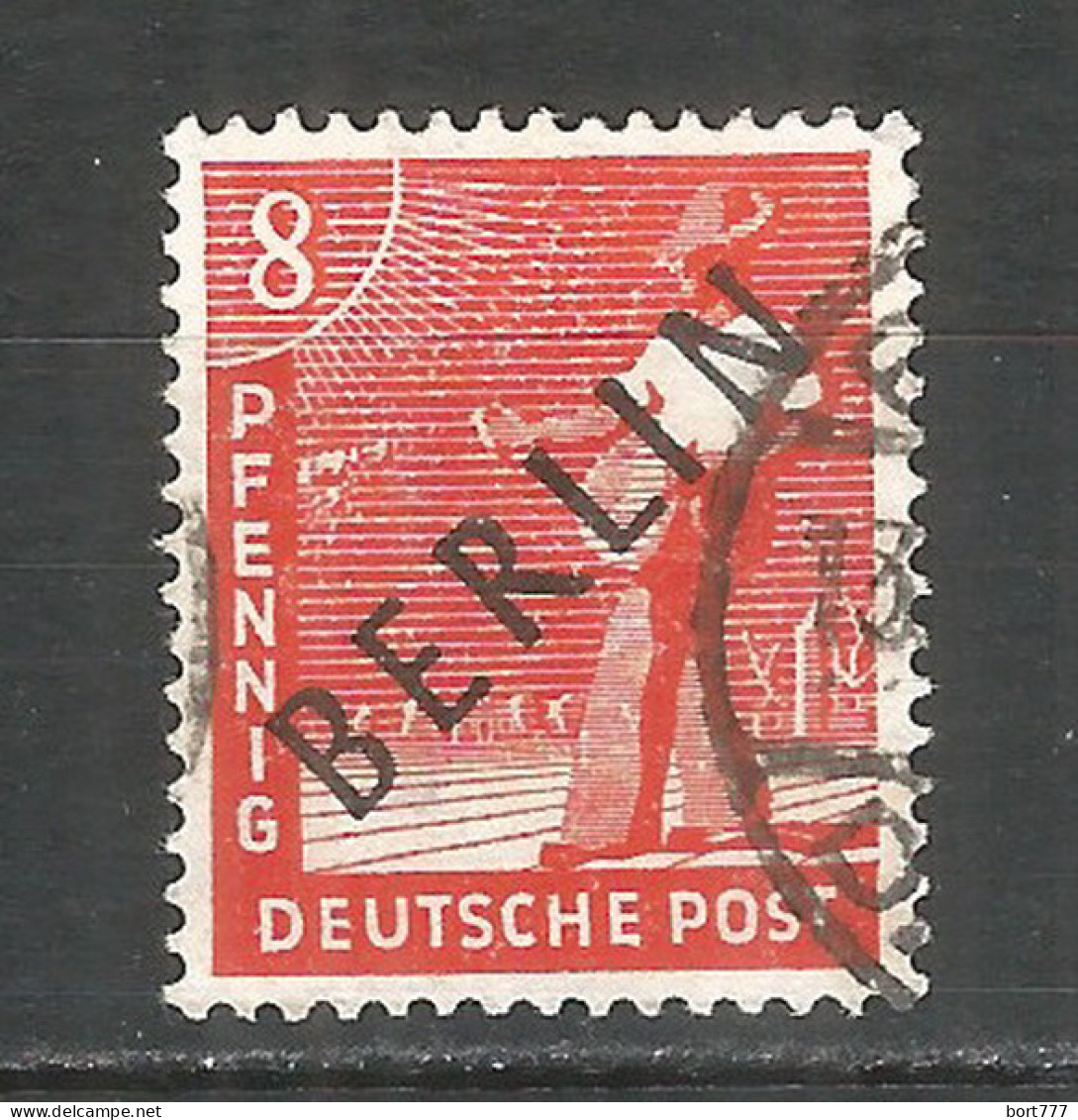 Germany Berlin 1948 Year. Used Stamp , Mi # 03  - Usados