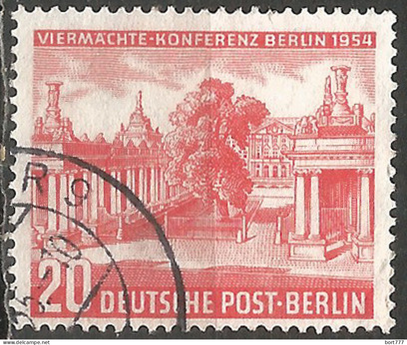 Germany Berlin 1954 Year. Used Stamp , Mi # 116 - Gebraucht