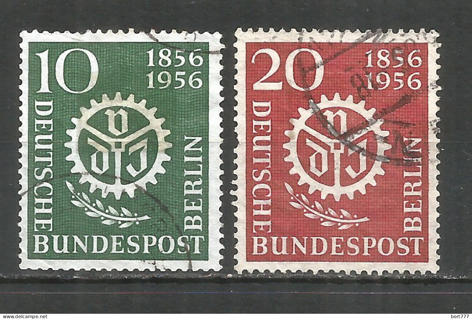 Germany Berlin 1956 Year. Used Stamps, Mich.# 138-139 - Gebruikt