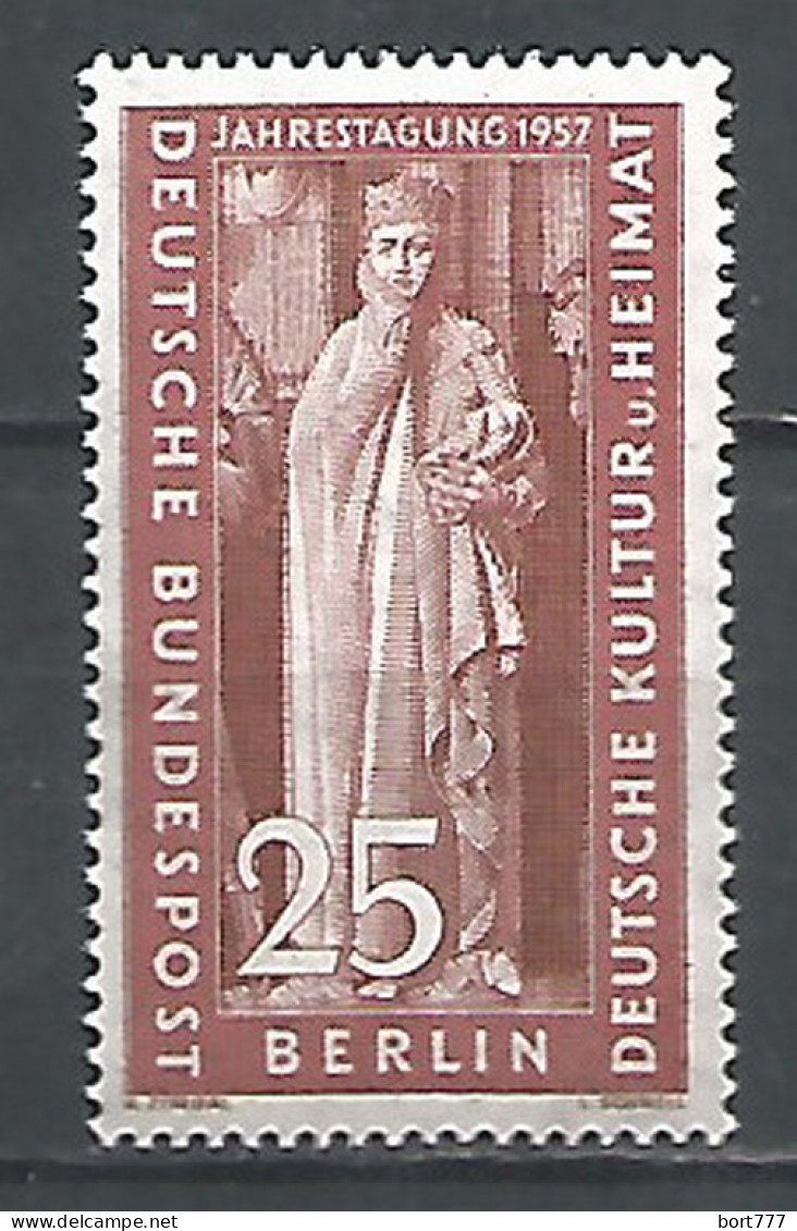Germany Berlin 1957 Year Mint Stamp MNH(**)  Mi.# 173 - Ungebraucht