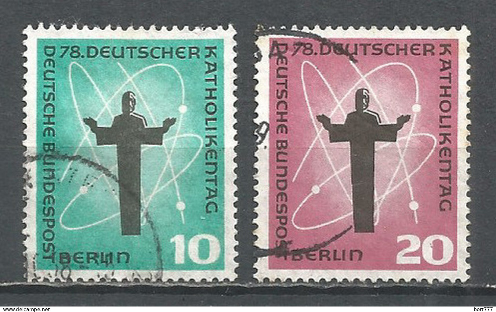 Germany Berlin 1958 Year. Used Stamps, Mich.# 179-80 - Usados