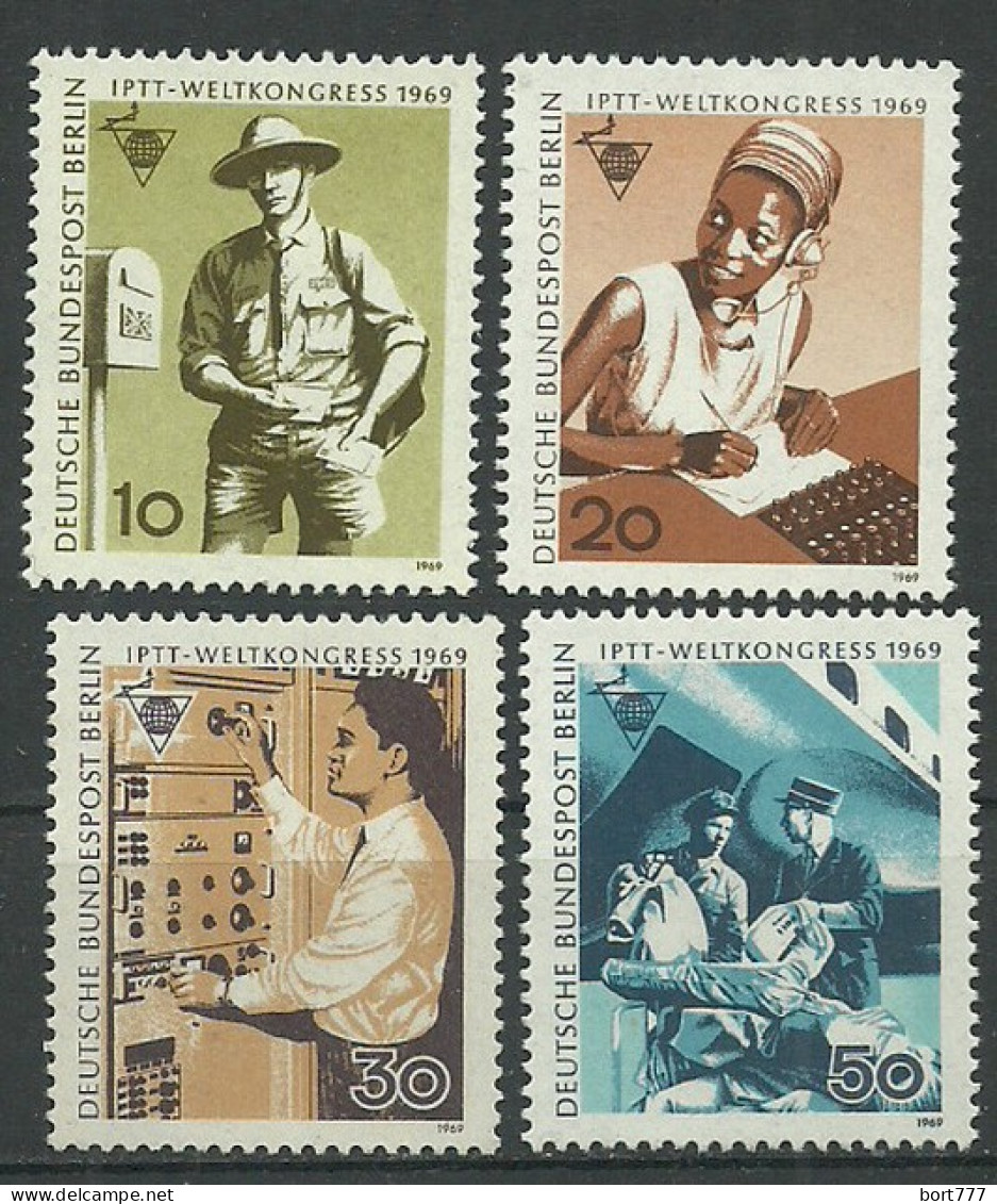 Germany Berlin 1969 Year Mint Stamps MNH(**) Mi.# 342-45 - Neufs