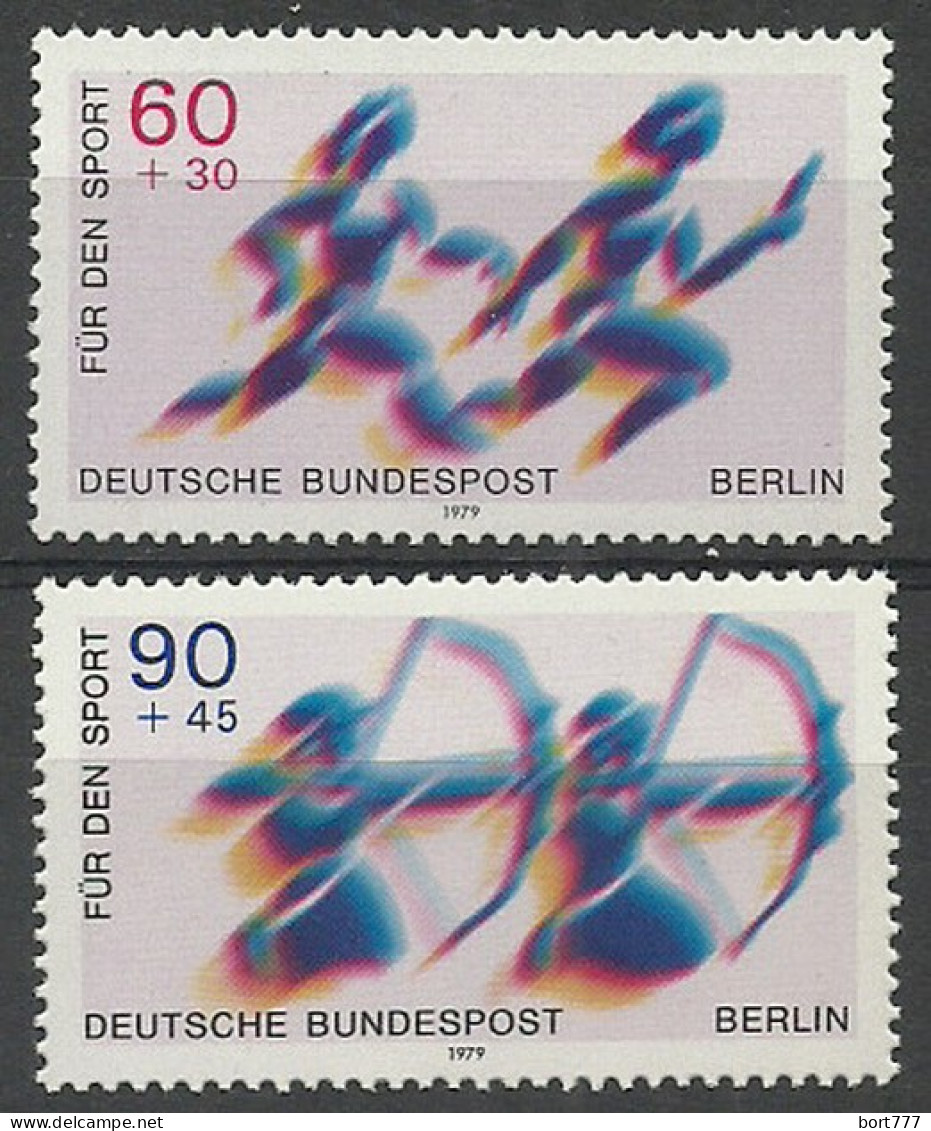Germany Berlin 1979 Year Mint Stamps MNH(**) Mi.# 596-97 - Unused Stamps