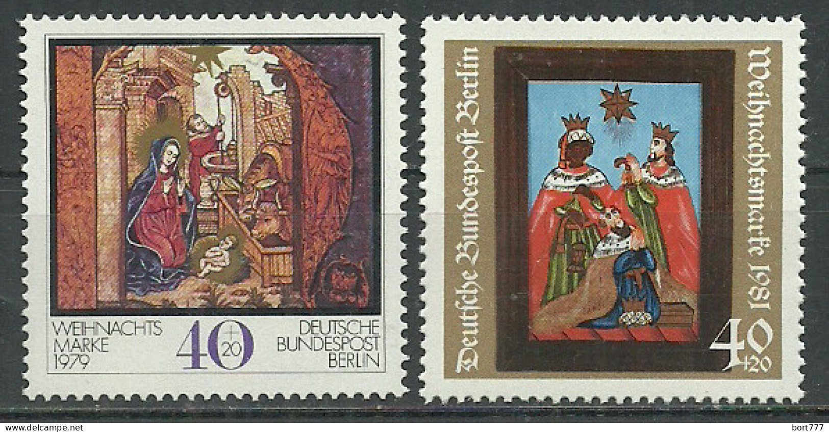 Germany Berlin 1980/81 Years , Mint Stamps MNH(**) Mi.# 613,658 - Ungebraucht