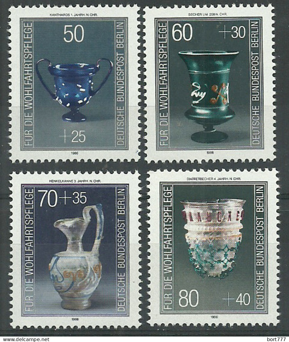 Germany Berlin 1986 Year , Mint Stamps MNH(**) Mi.# 765-768 - Ongebruikt