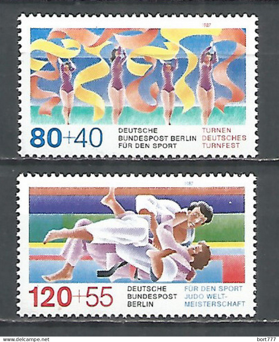 Germany Berlin 1987 Year , Mint Stamps MNH(**) Mi.# 777-778 - Nuevos