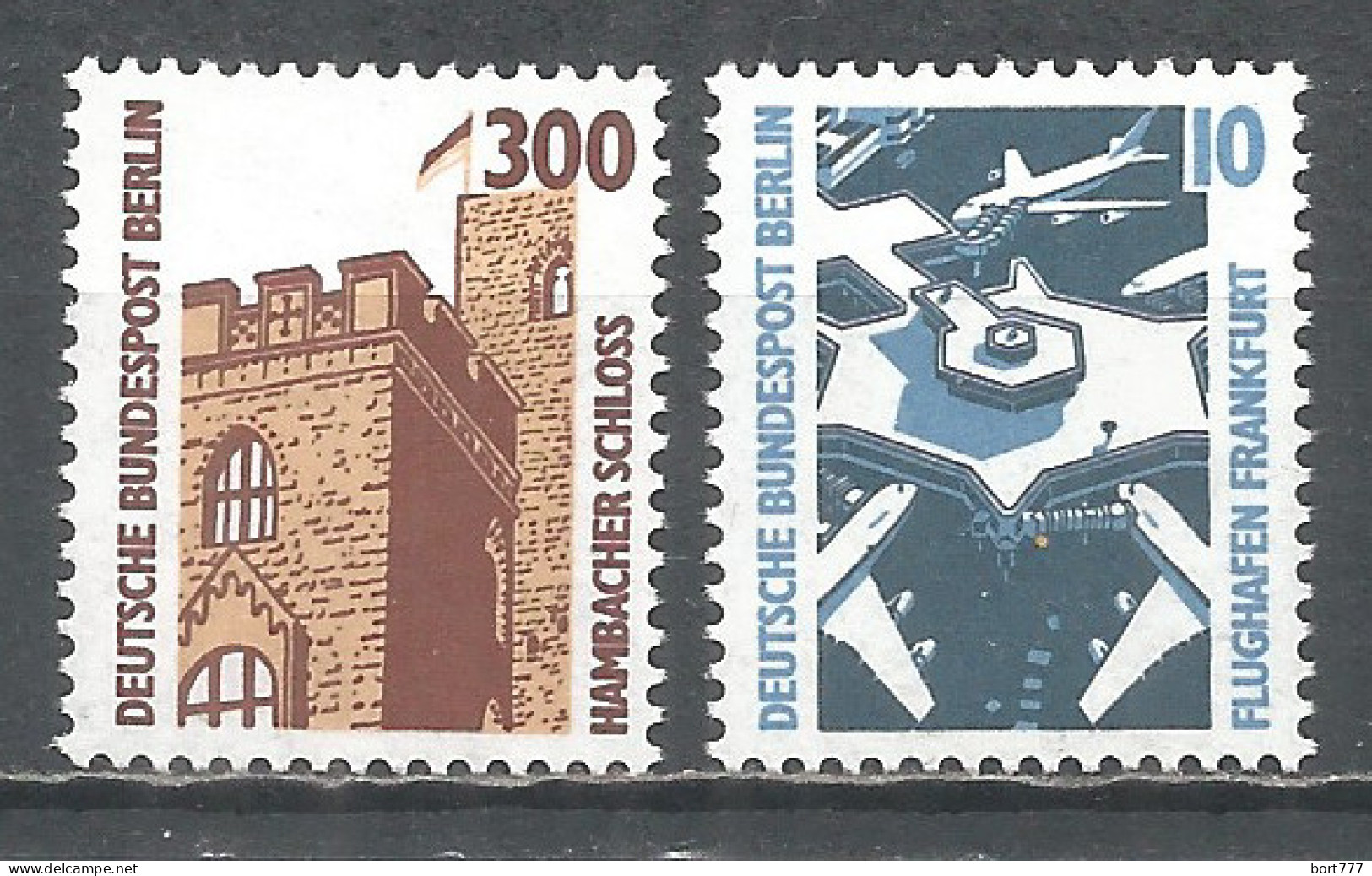 Germany Berlin 1988 Year , Mint Stamps MNH(**) Mi.# 798-799 - Unused Stamps