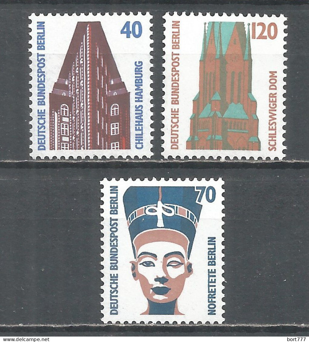 Germany Berlin 1988 Year , Mint Stamps MNH(**) Mi.# 814-816 - Ongebruikt