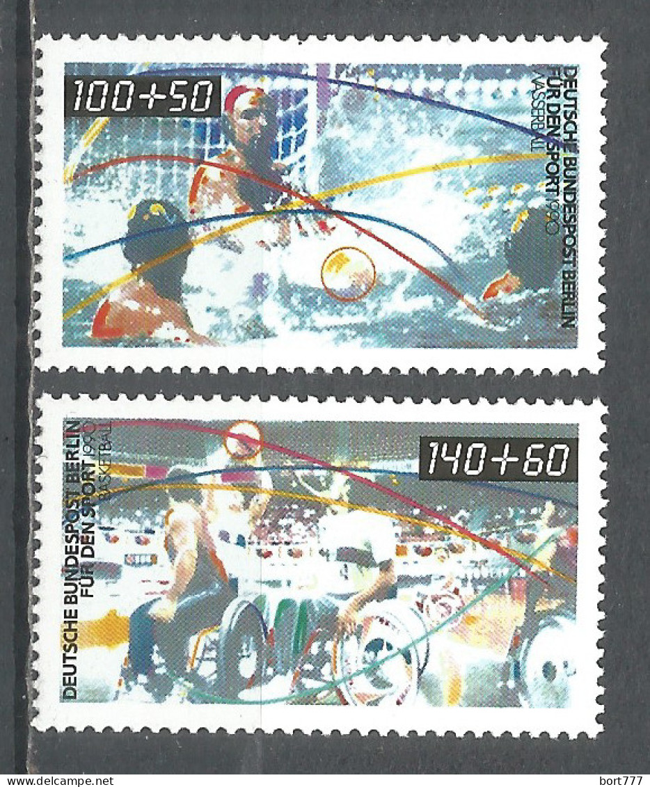 Germany Berlin 1990 Year , Mint Stamps MNH(**) Mi.# 864-865 - Unused Stamps