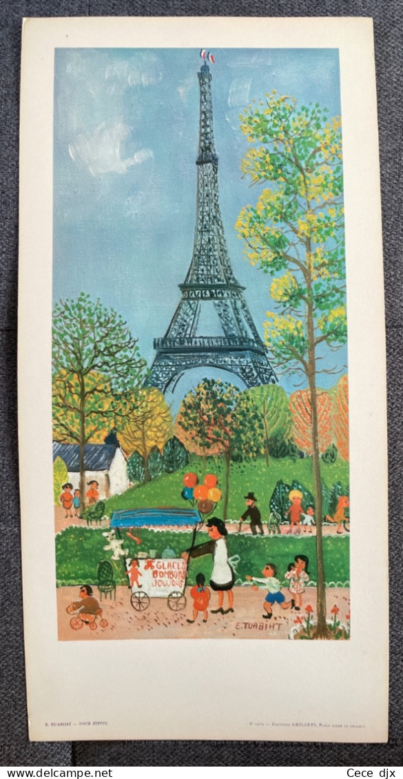 E. Tuabiht - Tour Eiffel - Ed. Krisarts - Autres & Non Classés