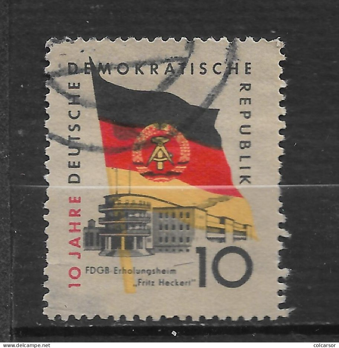 ALLEMAGNE   REPUBLIQUE DÉMOCRATIQUE  N°   439 " ANNIVERSAIRE " - Gebraucht