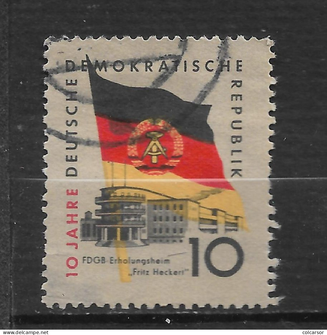 ALLEMAGNE   REPUBLIQUE DÉMOCRATIQUE  N°   439 " ANNIVERSAIRE " - Used Stamps