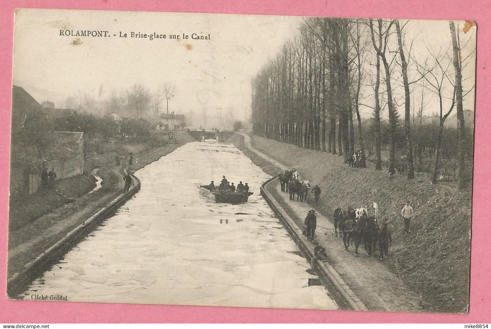 1024  CPA   ROLAMPONT  (Haute-Marne)  Le Brise-glace Sur Le Canal +++++++++++++++++ - Otros & Sin Clasificación