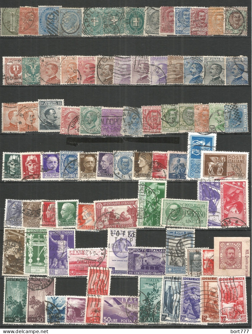 ITALY From 1863 Year Nice Selections Used Stamps - Collections