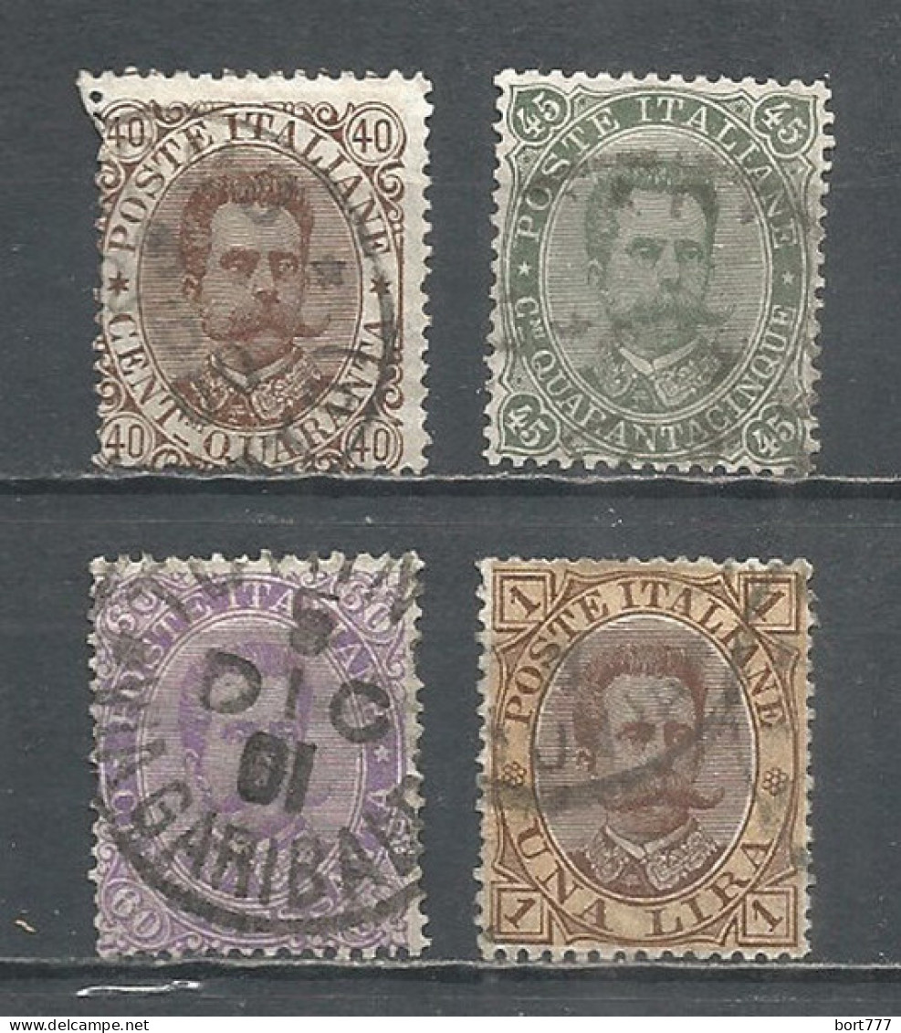 Italy 1889 Year, Used Stamps , Michel # 50-53 - Usati