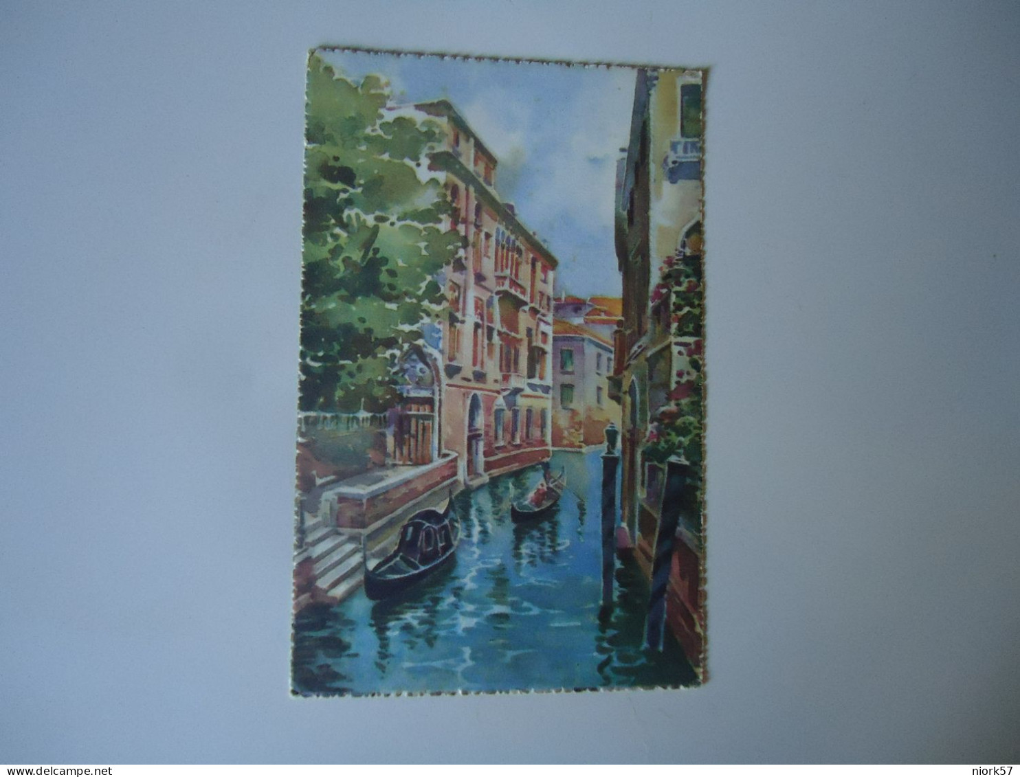 ITALY  VENEZIA    POSTCARDS RIO  VAN AXEL  BOATS  FOR MORE PURCHASES 10% DISCOUNT - Other & Unclassified