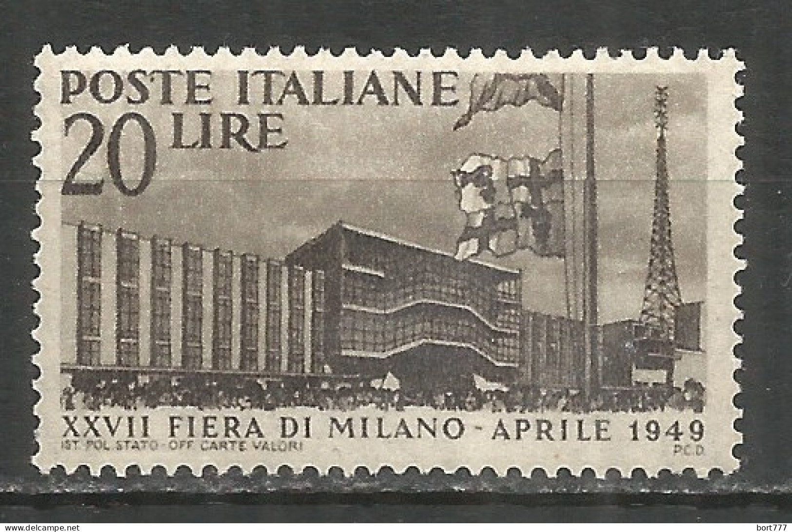 Italy 1949 Mint MNH(**) Stamp Michel # 771 - 1946-60: Nuevos