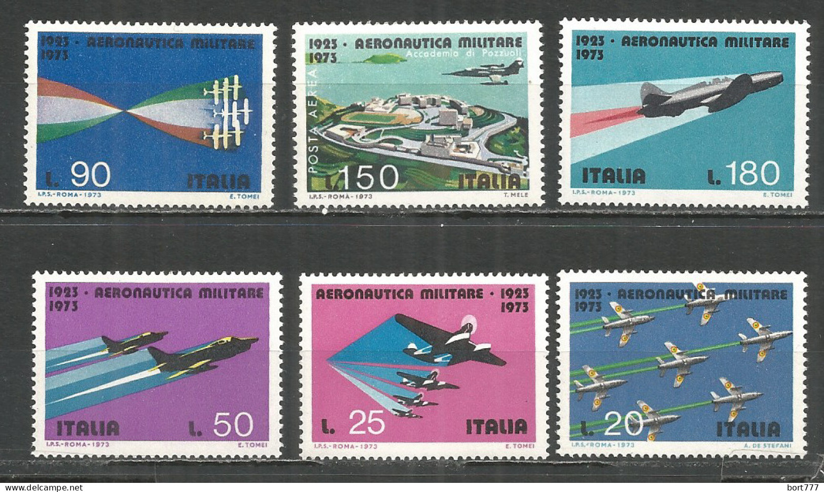 Italy 1973 Year, Mint MNH(**) Stamps , Michel # 1394-99 - 1971-80: Mint/hinged