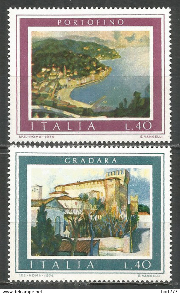 Italy 1974 Mint MNH(**) Stamps  Michel # 1458-59 - 1971-80:  Nuevos