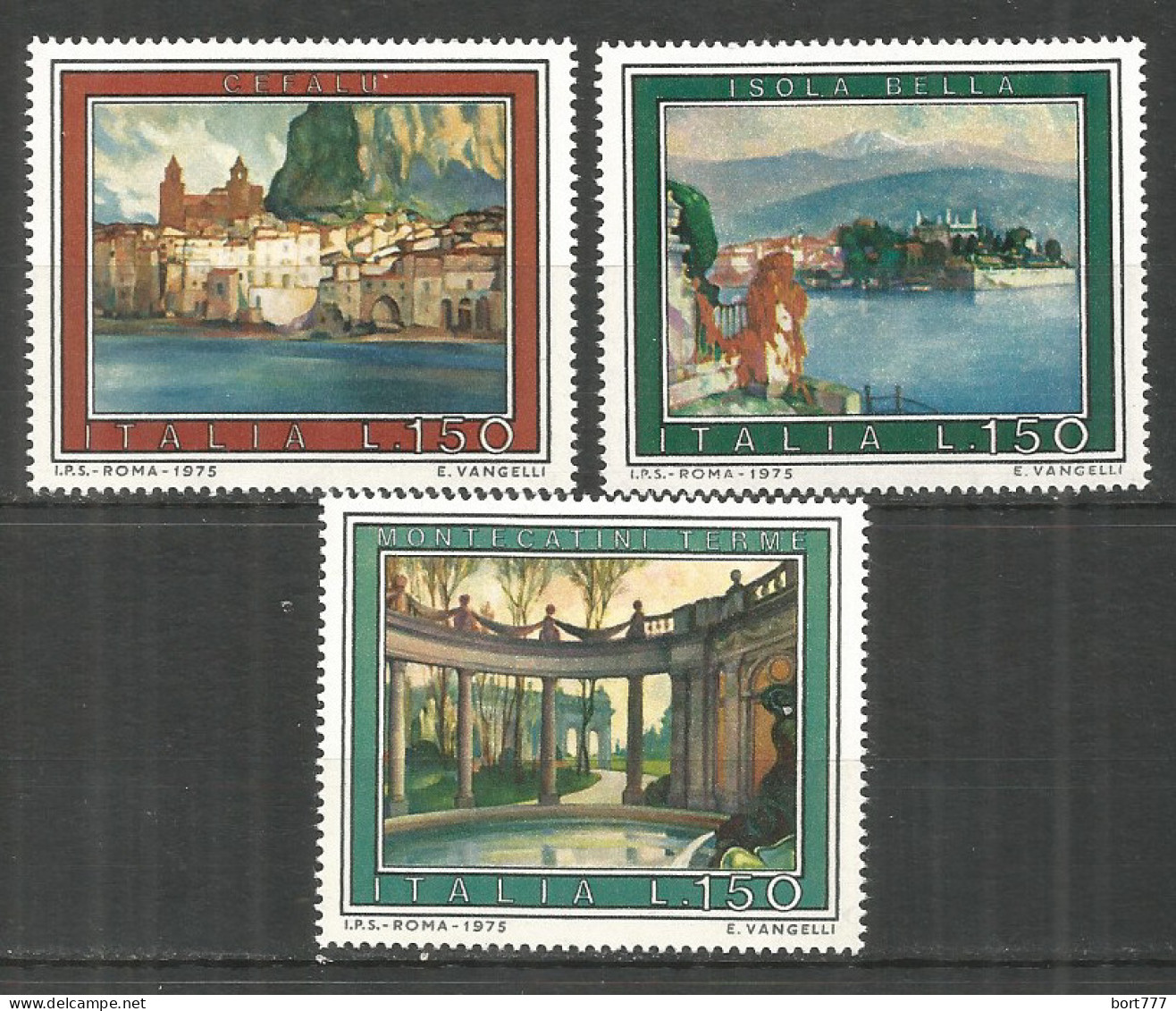 Italy 1975 Year, Mint MNH(**) Stamps , Michel # 1493-95 - 1971-80: Neufs