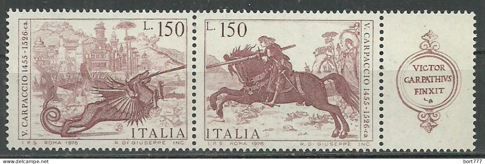 Italy 1976 Year, Mint MNH(**) Stamps , Michel # 1537-38 Dr. - 1971-80: Neufs