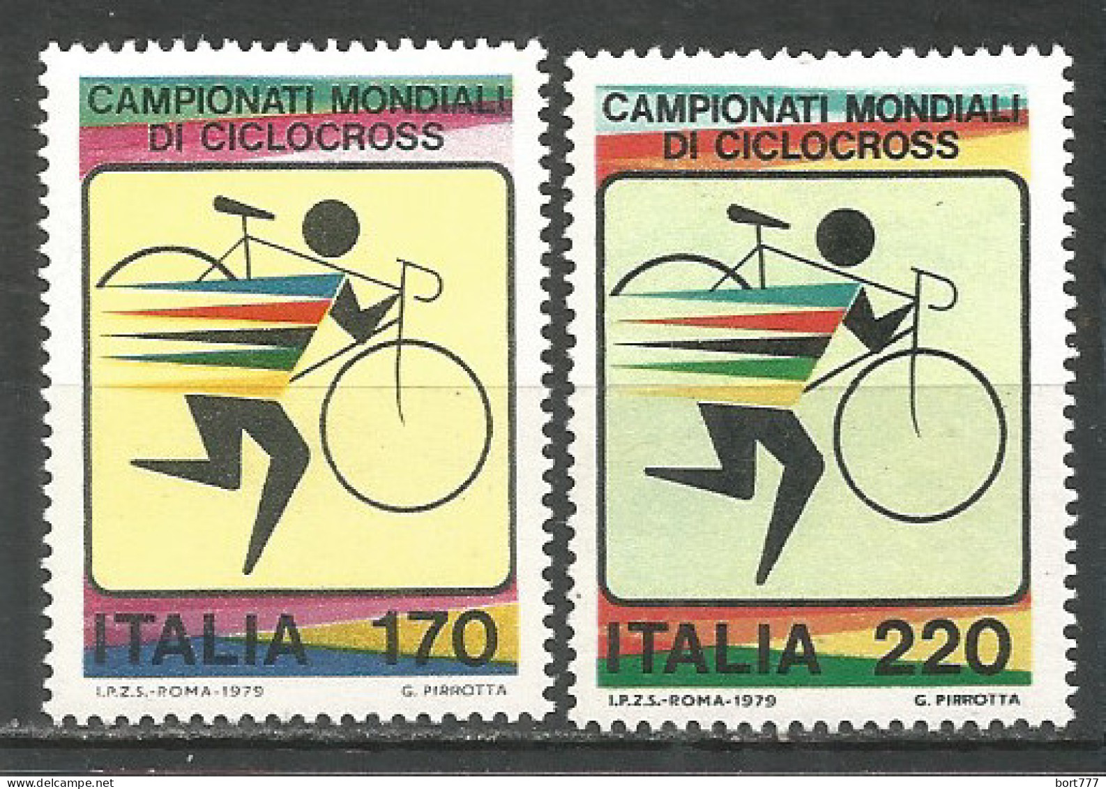 Italy 1979 Mint MNH(**) Stamps  Michel # 1639-40 - 1971-80: Mint/hinged