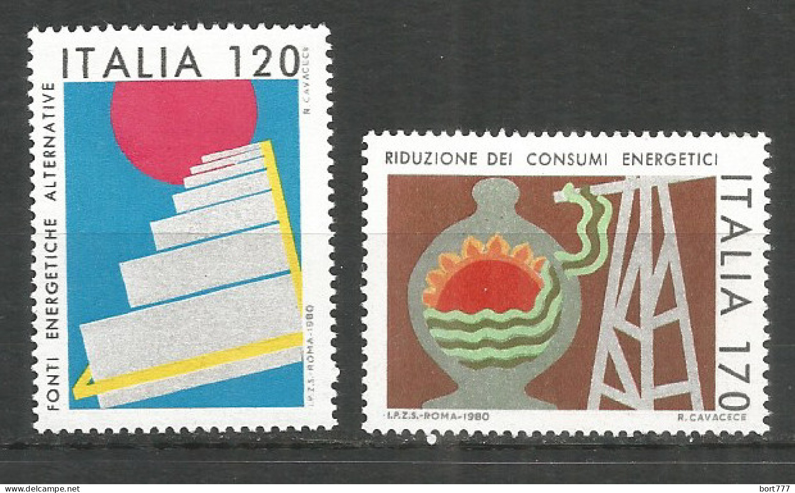 Italy 1980 Year, Mint MNH(**) Stamps , Michel # 1682-83 - 1971-80: Mint/hinged