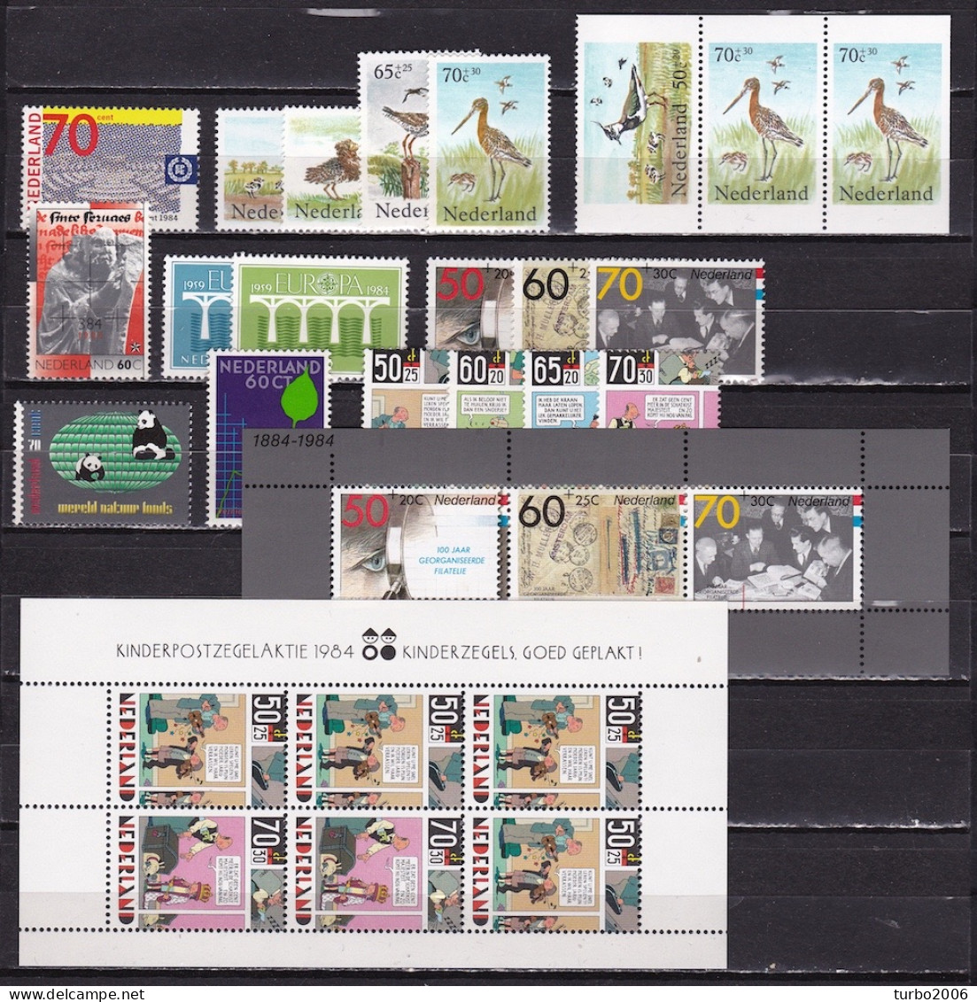 Nederland : 1984 Bijna Complete Postfrisse Jaargang NVPH  1300 / 1311 - 1313 /1320 - Années Complètes