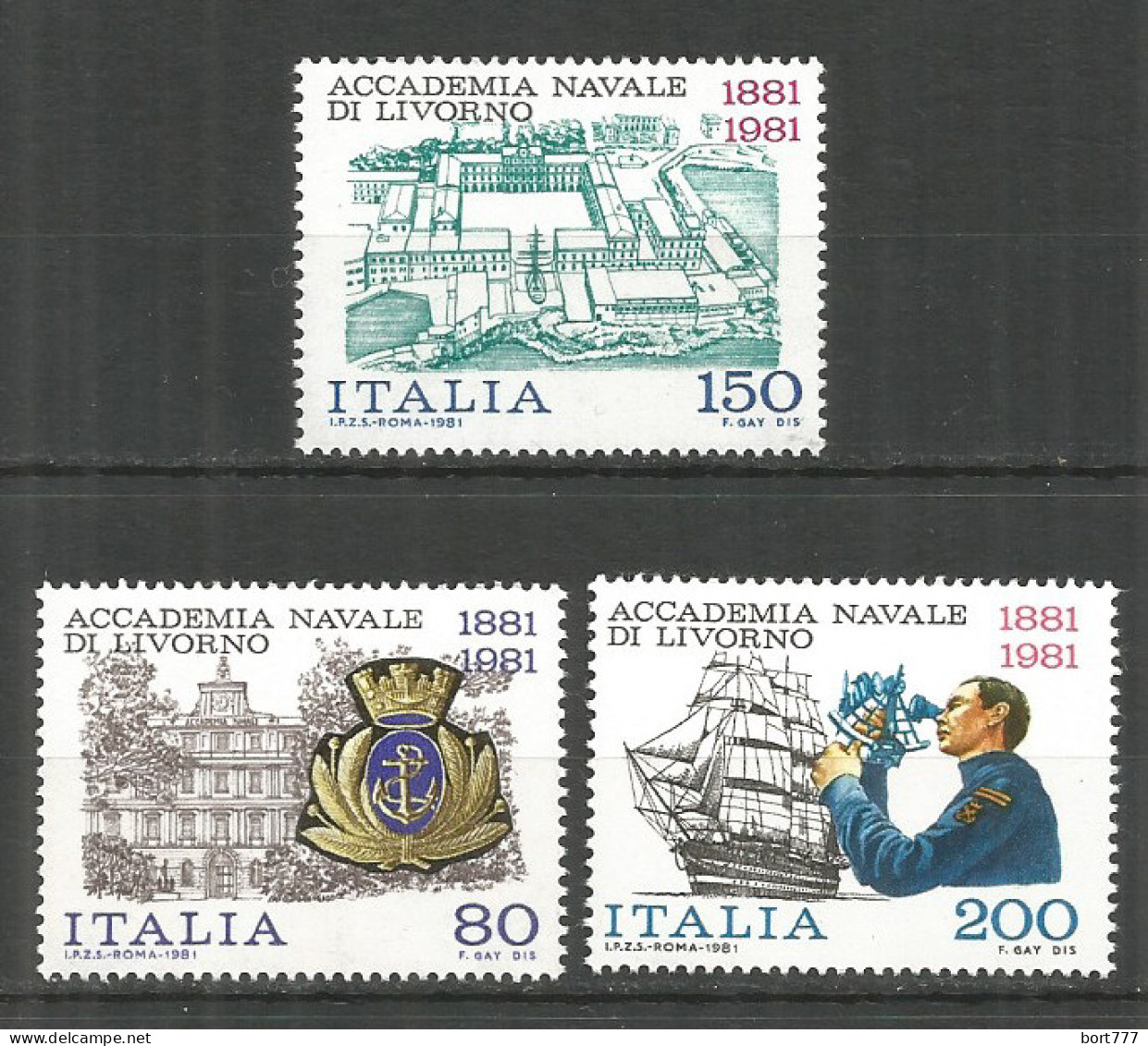 Italy 1981 Year, Mint MNH(**) Stamps , Michel # 1763-65 - 1981-90:  Nuovi