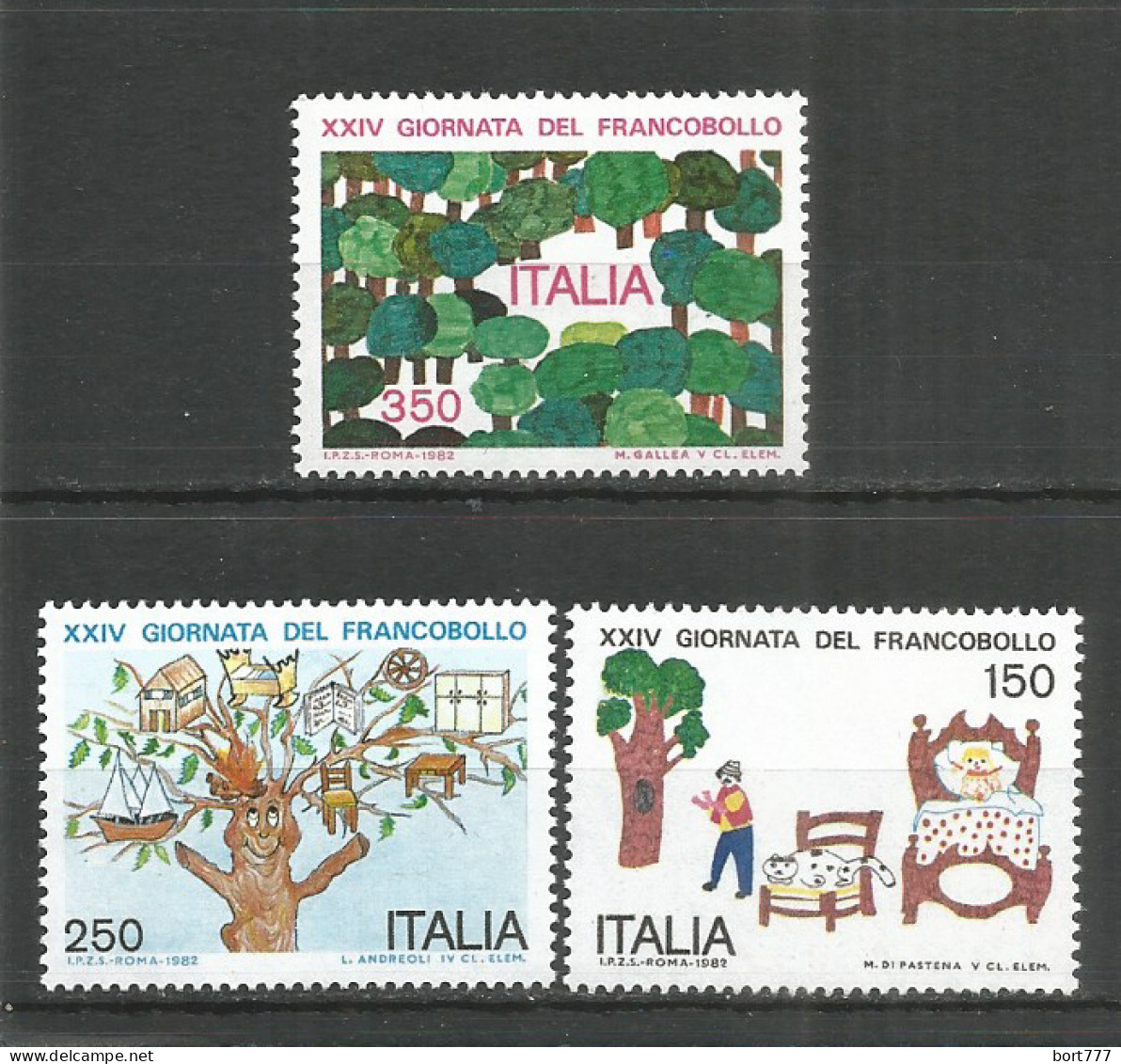 Italy 1982 Year, Mint MNH(**) Stamps , Michel # 1818-20 - 1981-90: Ungebraucht