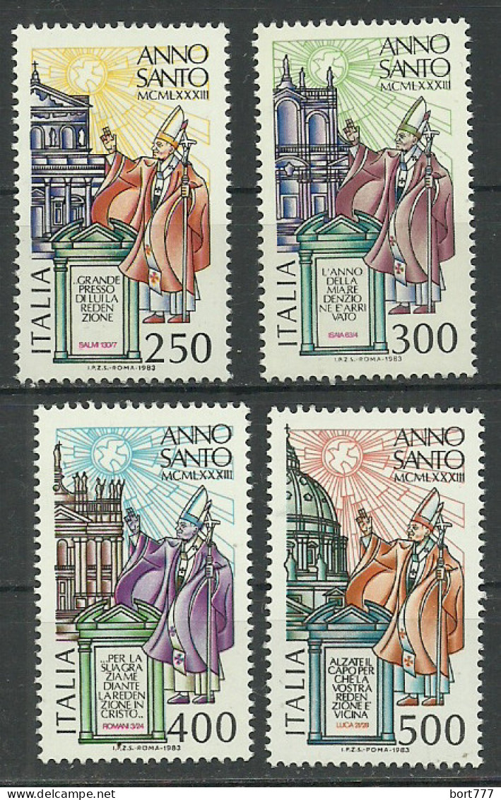 Italy 1983 Year, Mint MNH(**) Stamps , Michel # 1830-33 - 1981-90: Mint/hinged