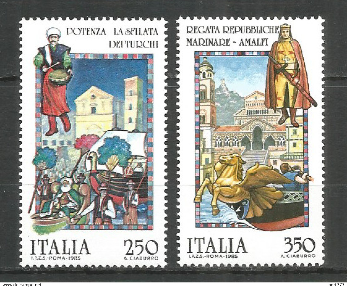 Italy 1985 Year, Mint MNH(**) Stamps , Michel # 1920-21 - 1981-90: Mint/hinged