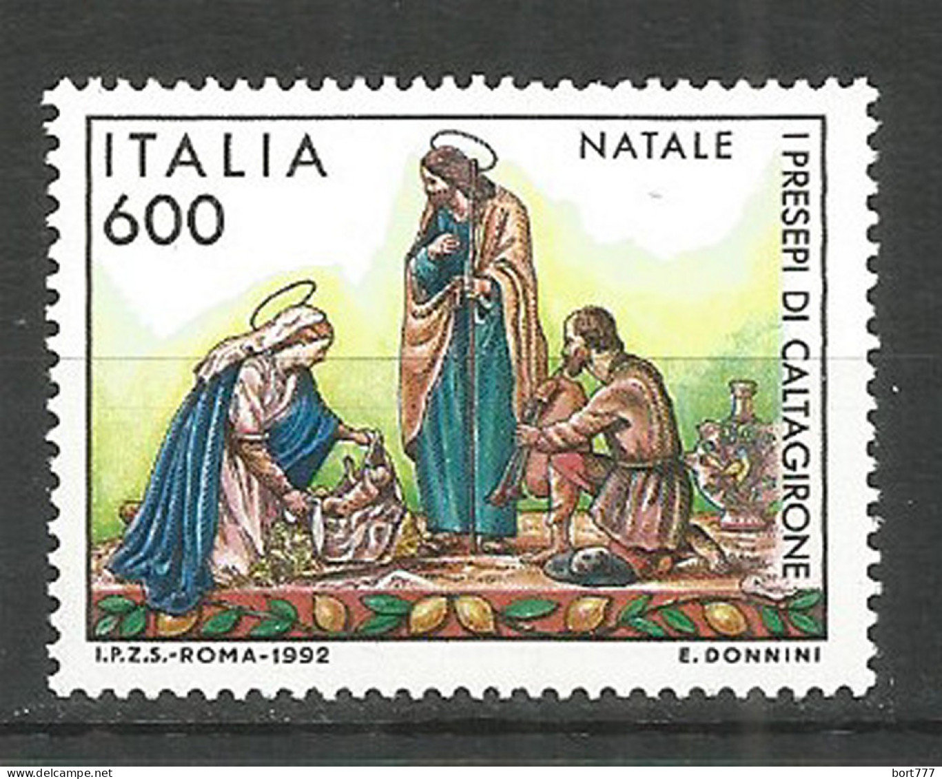 Italy 1992 Mint MNH(**) Stamp  Michel # 2253 - 1991-00: Mint/hinged