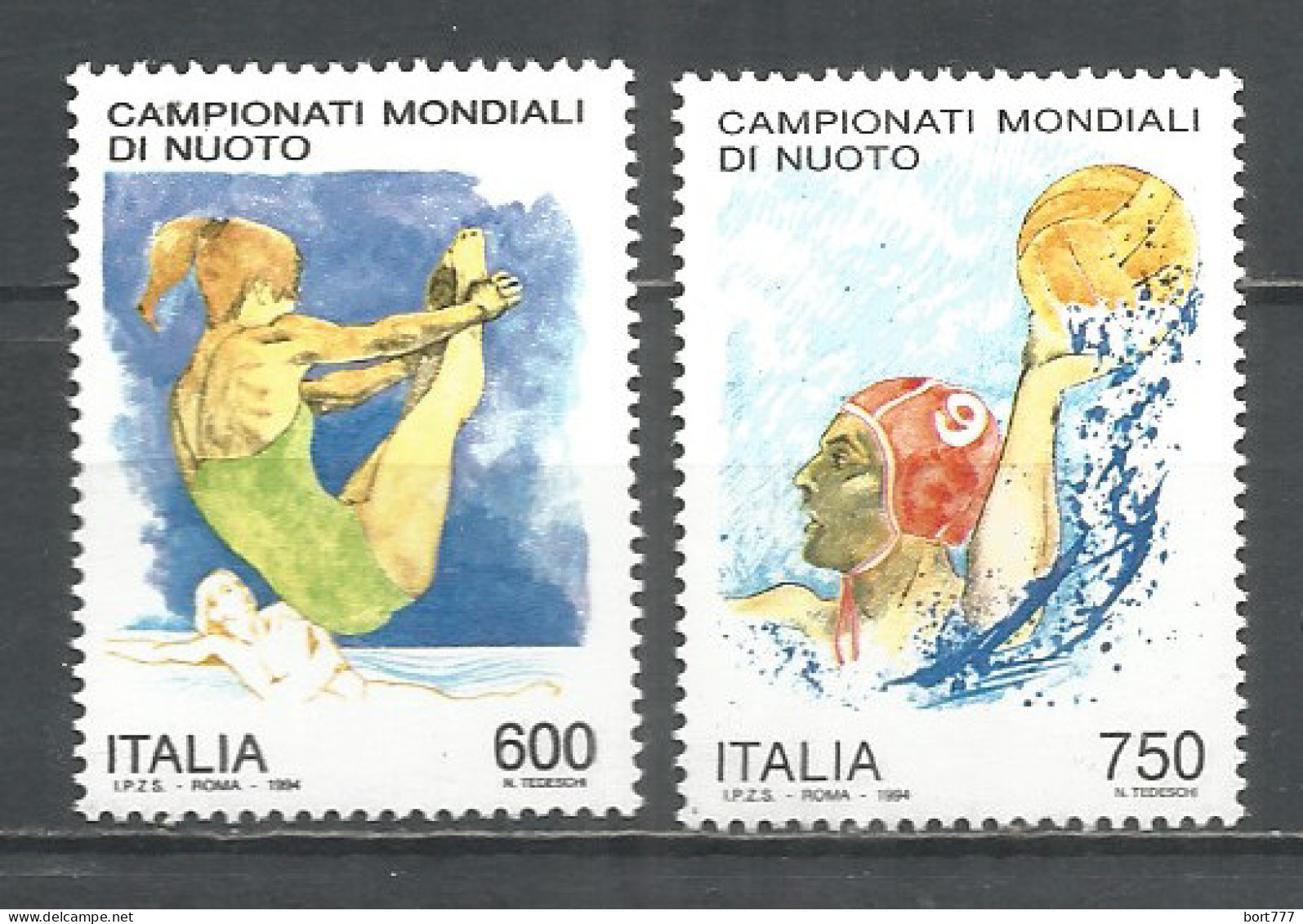 Italy 1994 Year, Mint MNH(**) Stamps , Michel # 2328-29 - 1991-00: Ungebraucht