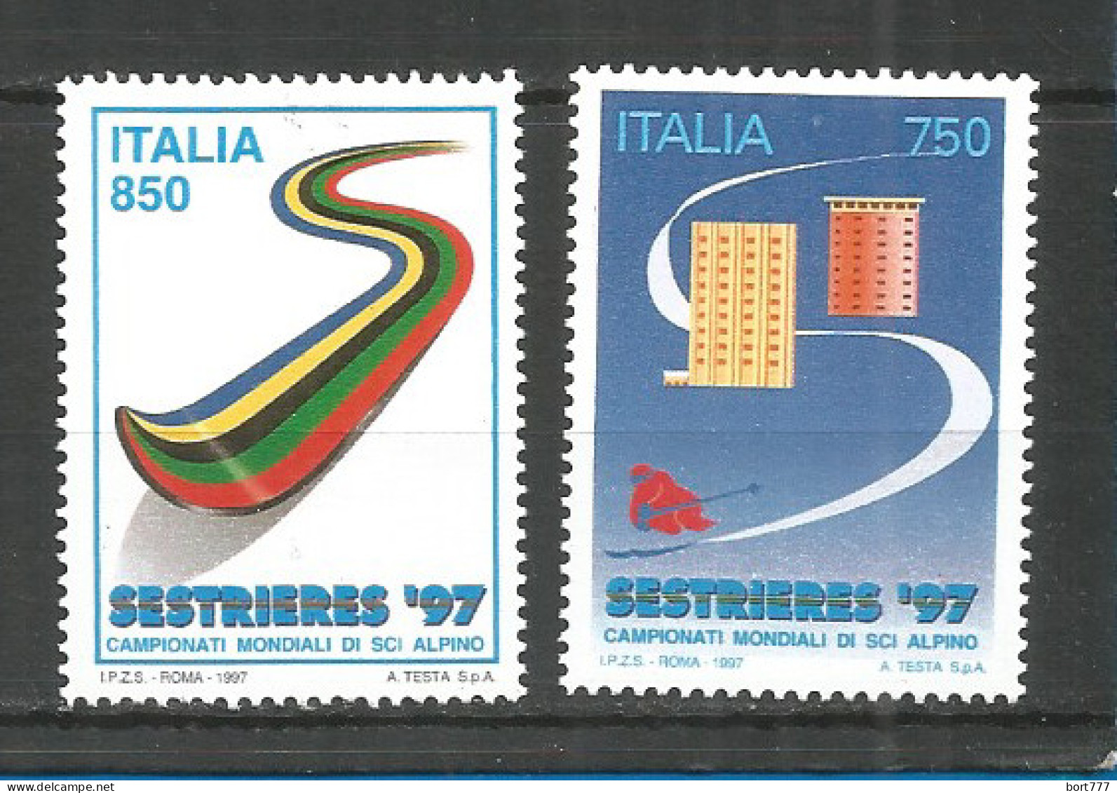Italy 1997 Year, Mint MNH(**) Stamps , Michel # 2479-80 - 1991-00: Mint/hinged